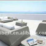 modern outdoor sofa in garden-TZF-018