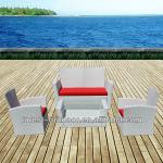 Morden pe rattan sofa set white