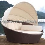 Outdoor/Patio furniture/Leisure furniture/Rattan Day Bed with Canopy (BF10-R68)