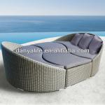 DYSF-D4602,Wicker Garden Patio Sofa Set,Rattan Outdoor Restaurant Sofa Chair with Tea/ Coffee Table,4 Seats Swimming Pool Sofa