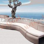 Rattan Commercial Sectional Sofa Outdoor Furniture
