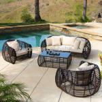 2014Latest rattan outdoor furniture Patio furniture sofas