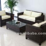 PE outdoor rattan sofa set