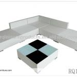 Corner Rattan Sofa Sets Steel Frame PE Rattan-RQ13010