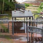 Plywood dining furniture table chair aluminum outdoor --Huijie Furniture BZ-P055