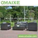 Outdoor rattan furniture 4 pcs sofa set discount rattan furniture-OXAB4001