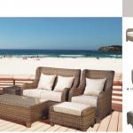 Garden Rattan Sofa GF20809 which made in China