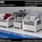 indoor rattan sectional sofa-V-138