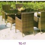 Hot Sale Wicker furniture sofa set WJK-TC-17