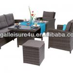 outdoor morden garden polyrattan sofa set furnitrue RLF-013ST