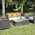 PE rattan large outdoor sofa furniture set