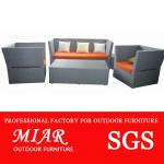 outdoor furniture gray rattan wicker sofa set302902