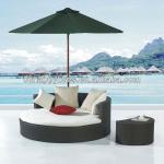 Latest Design Outdoor Garden Rattan Daybed (HL-2080)