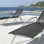 Stainless steel sun loungers
