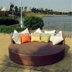 popular outdoor rattan lounge bed