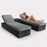 comfortable sun lounge(AN-834BR)outdoor furniture