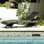 Patio Furniture Rattan Sun Lounger