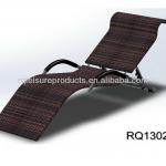 Rattan Sunbed PE Rattan Steel Frame KD Design-RQ13025