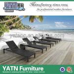 Outdoor aluminum frame beach lounge