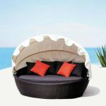 PE wicker round leisure chair (HXCL-06)
