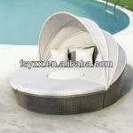 2013 hot Outdoor Rattan Round day bed-YB5001