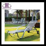 CHAISE LONGUE sunbed L4073T with adjustable backrest and wheel CHIAISE LOUNGE