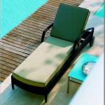 wicker furniture,rattan pool sunbed,outdoor deck chair ML-124