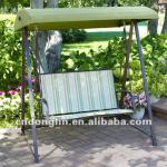 Mainstays 2-Person garden Sling Swing chair, Green Stripe