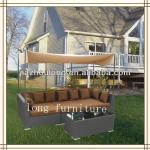 outdoor lounge/ outdoor lounge bed/ outdoor sofa bed