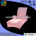 mordern design outdoor illuminated 16 Color change LED recliner BZ-CH6110L