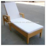 outdoor rattan sun lounges with cushion (YPS065)-YPS065