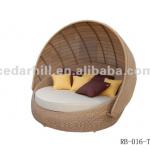 Day bed rattan outdoor furniture