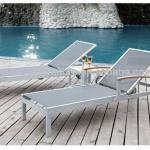 Outdoor leisure equipment teslin sun lounge chair HY3054L