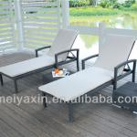 ML-6009 Miami wholesale wicker furniture double wide pool rattan sunbe