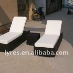 Outdoor furniture-Rattan lounger