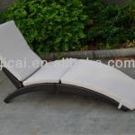 outdoor lounge- rattan sun lounge JC-L020