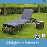 wicker sun lounger