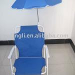 600D oxford fabric beach chair with umbrella of 210D fabric material-no,beach chair with umbrella