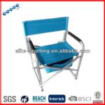folding aluminium director chair with side table-EL-DC003