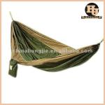Collapsible mixed color parachute hammock outdoor