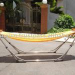 Foldable VIP2 hammock stand, in stainless steel