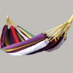 Collapsible mixed color parachute hammock outdoor