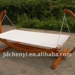 ODF206 wooden hammock wood hammock outdoor furniture