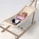 portable baby hammock and stand