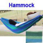 Cotton Canvas Stripe Hammock Swing Bed