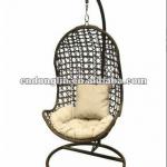 2012 new design outdoor rattan hanging egg chair