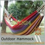 100KG Outdoor Canvas Leisure Hammock Camping Traveling Backyard Hammock