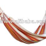 Handmade loom fabric hammock-3430