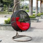 MB-001 Rattan garden harmmocks furniture black hanging chairs for rooms