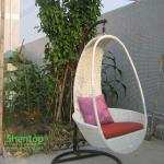 ShenTop Outdoor Furniture Garden Rattan swing basket,Beautiful Egg Swing Chair JEH011